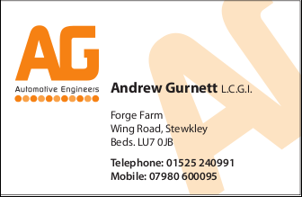 image of Andrew Gurnett business card